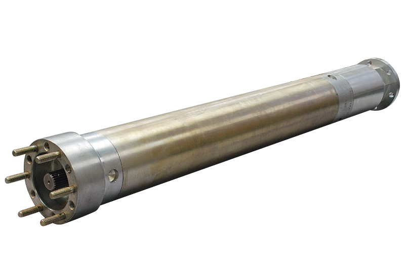 IRZ TMS downhole monitoring system with thru shaft